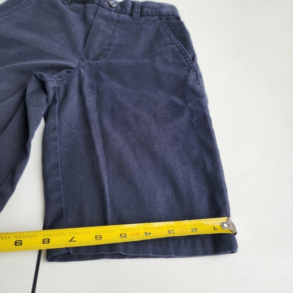 Lot Of 2 French Toast Boys Black Navy Blue  Uniform Shorts Elastic Waist Sz 8 10 - Picture 4 of 16